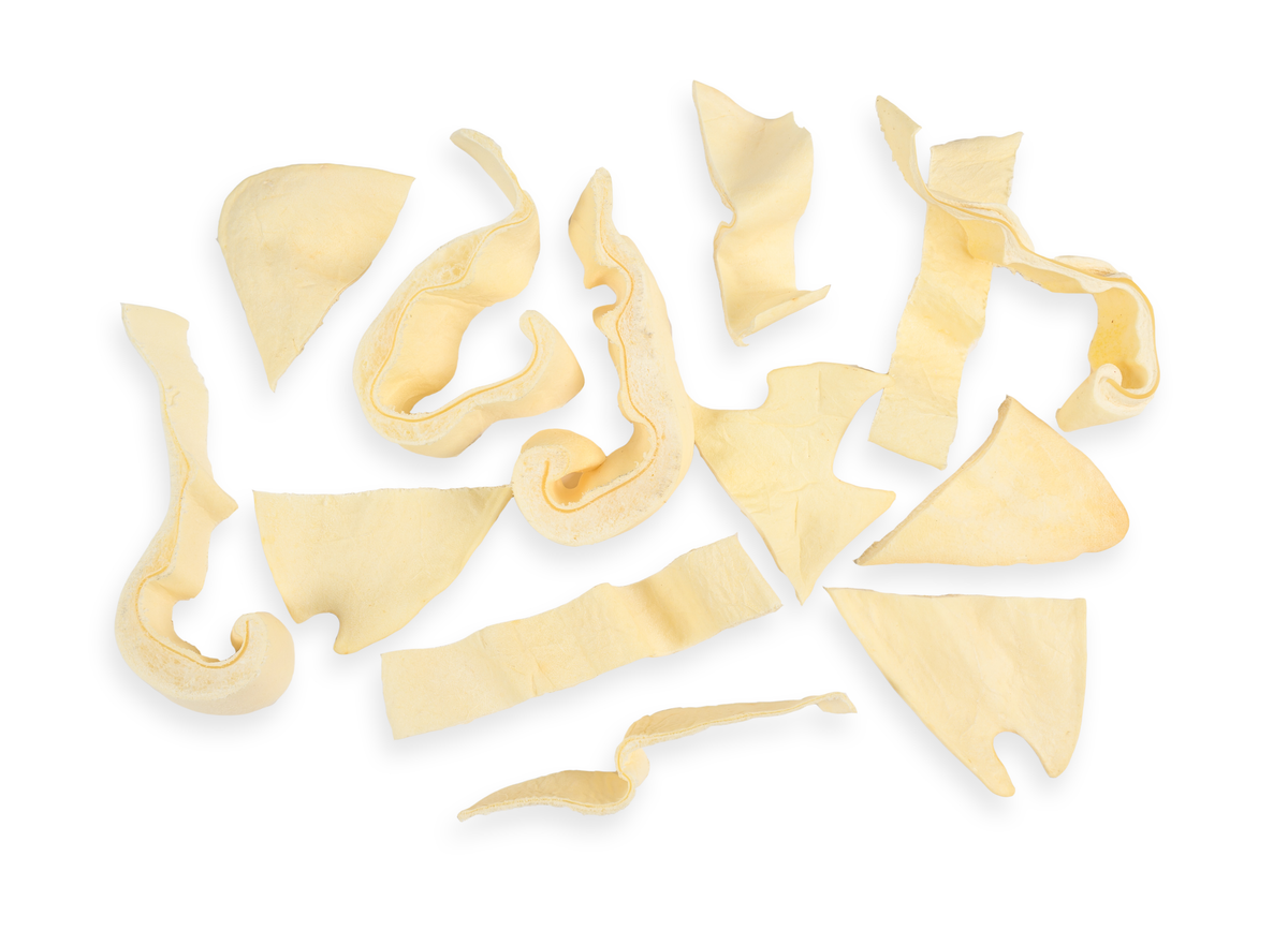 Cow Ear Chips - 1LB Bag